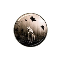 Wolfs Hat Clip Ball Marker by Valentinaart