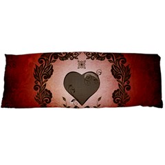 Wonderful Heart With Decorative Elements Body Pillow Case Dakimakura (two Sides) by FantasyWorld7