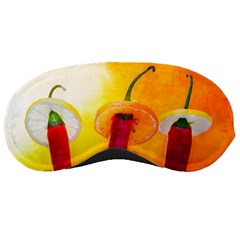 Three Red Chili Peppers Sleeping Masks by FunnyCow