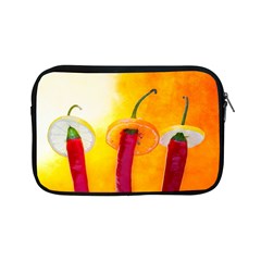 Three Red Chili Peppers Apple Ipad Mini Zipper Cases by FunnyCow