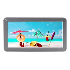 Red Chili Peppers On The Beach Memory Card Reader (mini) by FunnyCow