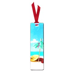 Red Chili Peppers On The Beach Small Book Marks by FunnyCow