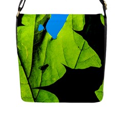 Window Of Opportunity Flap Closure Messenger Bag (l) by FunnyCow