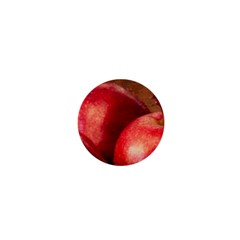 Three Red Apples 1  Mini Buttons by FunnyCow