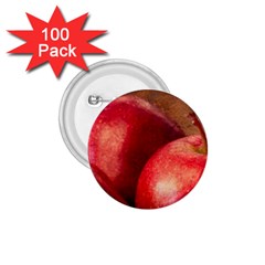 Three Red Apples 1 75  Buttons (100 Pack)  by FunnyCow