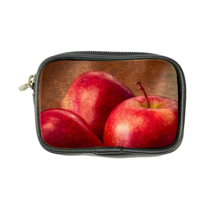 Three Red Apples Coin Purse