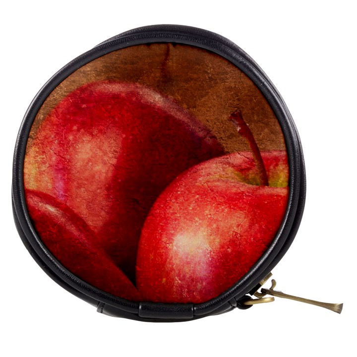 Three Red Apples Mini Makeup Bags