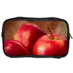 Three Red Apples Toiletries Bag (two Sides) by FunnyCow