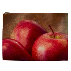 Three Red Apples Cosmetic Bag (xxl) by FunnyCow