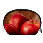 Three Red Apples Accessory Pouch (Large) Front