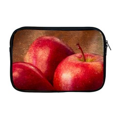 Three Red Apples Apple Macbook Pro 17  Zipper Case by FunnyCow