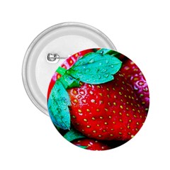 Red Strawberries 2 25  Buttons by FunnyCow