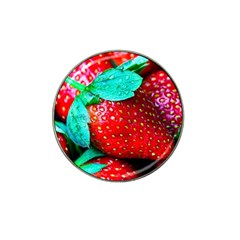 Red Strawberries Hat Clip Ball Marker (10 Pack) by FunnyCow