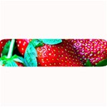 Red Strawberries Large Bar Mats 32 x8.5  Bar Mat