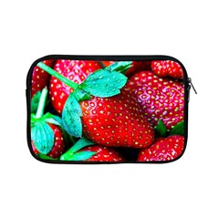 Red Strawberries Apple Ipad Mini Zipper Cases by FunnyCow