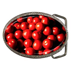 Pile Of Red Tomatoes Belt Buckles by FunnyCow