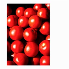 Pile Of Red Tomatoes Small Garden Flag (two Sides) by FunnyCow