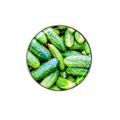 Pile Of Green Cucumbers Hat Clip Ball Marker (10 Pack) by FunnyCow