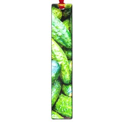 Pile Of Green Cucumbers Large Book Marks by FunnyCow