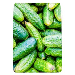 Pile Of Green Cucumbers Removable Flap Cover (l) by FunnyCow