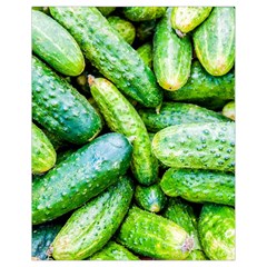 Pile Of Green Cucumbers Drawstring Bag (small) by FunnyCow