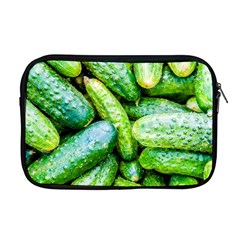 Pile Of Green Cucumbers Apple Macbook Pro 17  Zipper Case by FunnyCow