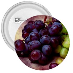 Red And Green Grapes 3  Buttons by FunnyCow