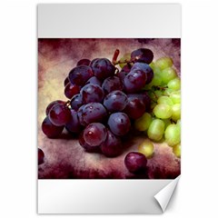 Red And Green Grapes Canvas 12  X 18  by FunnyCow