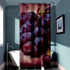 Red And Green Grapes Shower Curtain 36  X 72  (stall)  by FunnyCow