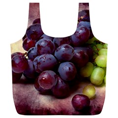 Red And Green Grapes Full Print Recycle Bag (xl) by FunnyCow