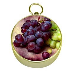 Red And Green Grapes Gold Compasses by FunnyCow