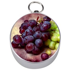 Red And Green Grapes Silver Compasses by FunnyCow