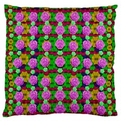 Roses And Other Flowers Love Harmony Standard Flano Cushion Case (one Side) by pepitasart