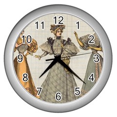 Vintage 1480642 1920 Wall Clock (silver) by vintage2030