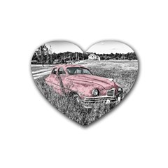 Oldtimer 166530 1920 Rubber Coaster (heart)  by vintage2030