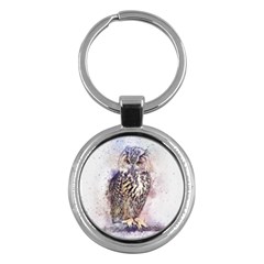 Bird 2552769 1920 Key Chains (round)  by vintage2030