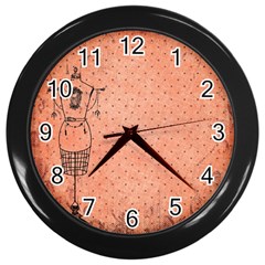 Body 1763255 1920 Wall Clock (black) by vintage2030