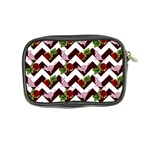 Cat Rose Chevron Coin Purse Back