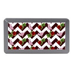 Cat Rose Chevron Memory Card Reader (mini)