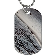 Black And White Dog Tag (two Sides) by WILLBIRDWELL