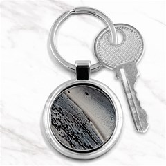 Black And White Key Chains (round)  by WILLBIRDWELL