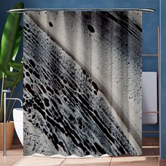 Black And White Shower Curtain 60  X 72  (medium)  by WILLBIRDWELL