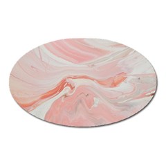 Pink Clouds Oval Magnet by WILLBIRDWELL