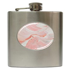 Pink Clouds Hip Flask (6 Oz) by WILLBIRDWELL