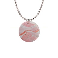 Pink Clouds Button Necklaces by WILLBIRDWELL