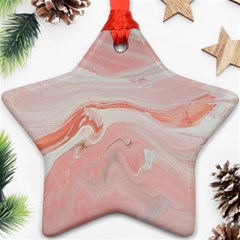 Pink Clouds Star Ornament (two Sides) by WILLBIRDWELL