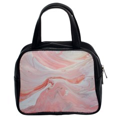 Pink Clouds Classic Handbag (two Sides) by WILLBIRDWELL