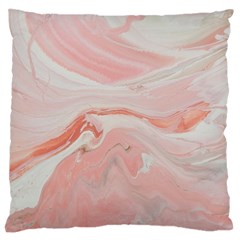 Pink Clouds Large Flano Cushion Case (two Sides) by WILLBIRDWELL