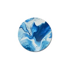 Cobalt Golf Ball Marker by WILLBIRDWELL