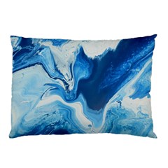 Cobalt Pillow Case (two Sides) by WILLBIRDWELL